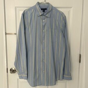 Banana Republic Men’s Classic Long Sleeve Button Down Dress Shirt Size Large
